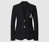 Blazer mit Label-Stitching Modell 'ANFISA'