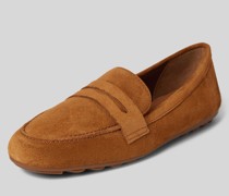 Loafers aus Leder