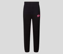 Sweathose mit Brand-Print