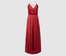 Abendkleid mit Spaghettiträgern