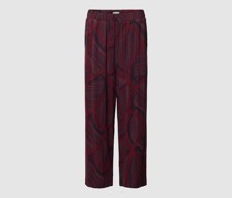 Stoffhose mit elastischem Bund