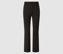 Flared Cut Stoffhose mit Stretch-Anteil Modell 'Cinzia'