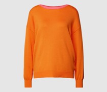Strickpullover mit Woll-Anteil Modell 'Besmock'