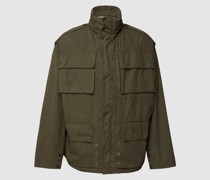 Jacke mit Stehkragen