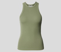 Tanktop in Ripp-Optik