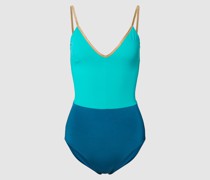 Badeanzug in Two-Tone-Machart Modell 'SHINE'