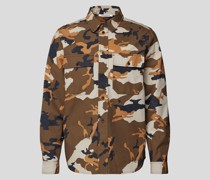 Freizeithemd mit Camouflage-Muster