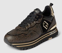 Sneaker mit Label-Applikation Modell 'MAXI WONDER'