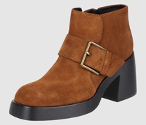 Stiefelette aus Veloursleder Modell 'Brooke'