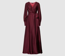 2 in 1 Cocktailkleid mit Taillengürtel