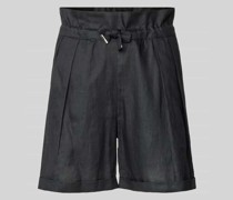 Regular Fit Shorts mit Bindegürtel Modell 'Turrina'