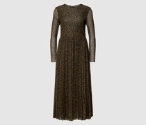 Maxikleid mit Animal-Print
