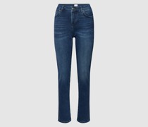 Slim Fit Jeans mit Label-Detail Modell 'Crosby'