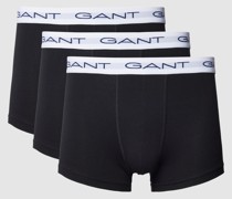 Trunks mit elastischem Logo-Bund im 3er-Pack