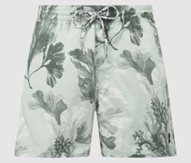 Badehose mit Allover-Muster