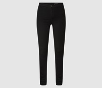 Skinny Fit Jeans aus Coloured Denim