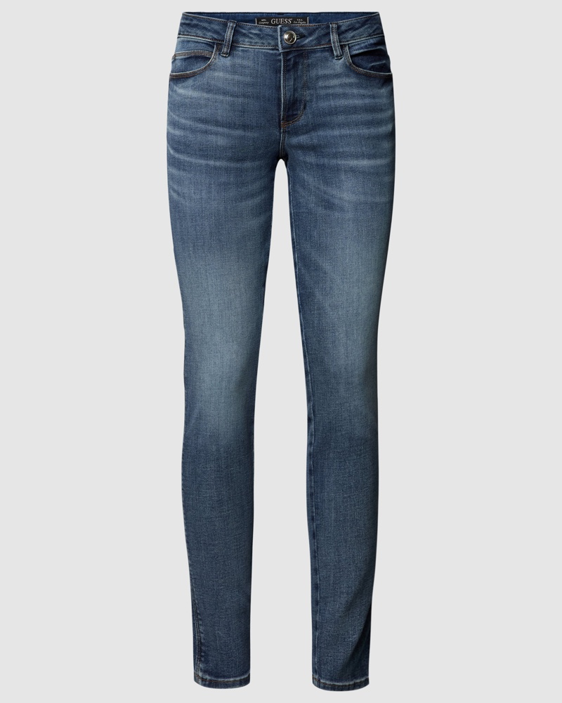 DAMEN Jeans Basisch Rabatt 73 % Dunkelblau XS Guess Jegging & Skinny & Slim 