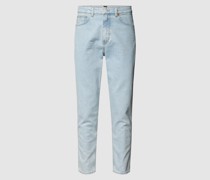 Jeans mit Label-Patch Modell 'Tatum'