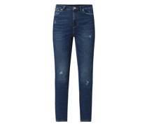 Skinny Fit Jeans mit Stretch-Anteil Modell 'Mila'