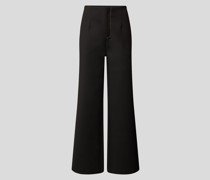 Marlenehose mit Kontrastnähten