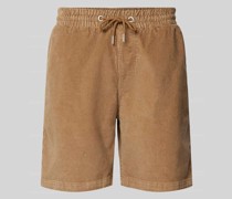 Regular Fit Shorts mit elastischem Bund Modell 'Gales'