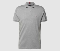 Regular Fit Poloshirt mit Label-Stitching