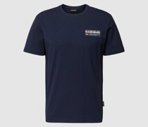 T-Shirt mit Label-Print Modell 'KASBA'