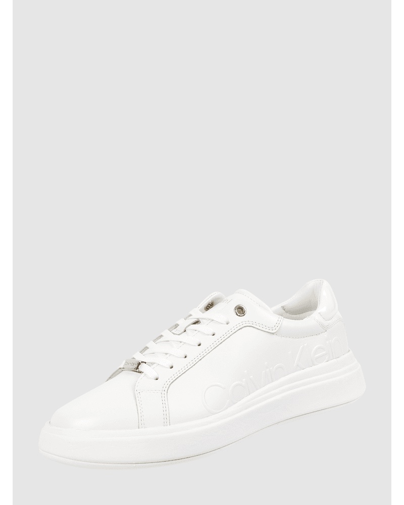 calvin klein sneaker aus leder