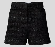 Shorts in Bouclé-Optik