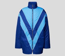 Parka mit geometrischem Muster