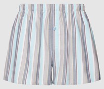 Boxershorts mit Streifenmuster Modell 'Fancy Woven Boxers'