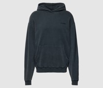 Hoodie mit Label-Print