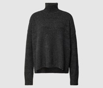 Strickpullover mit Stehkragen Modell 'Doffy'