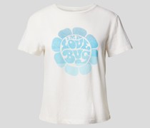 T-Shirt mit Statement-Print