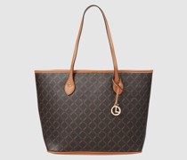 Shopper in Leder-Optik