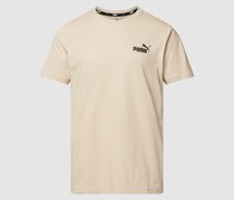 T-Shirt mit Label-Detail Modell 'Small Logo'