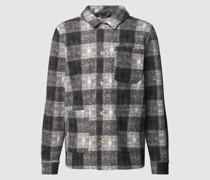 Hemdjacke mit Karomuster
