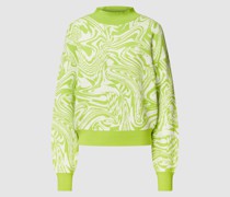 Strickpullover mit Allover-Muster  Modell 'MILA'