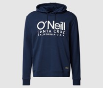 Hoodie mit Label-Print Modell 'CALI'