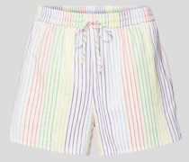 Shorts mit Streifenmuster