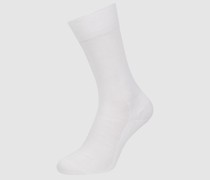 Socken mit elastischen Rippenbündchen Modell 'Family SO'