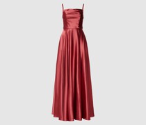 Abendkleid in Wickel-Optik