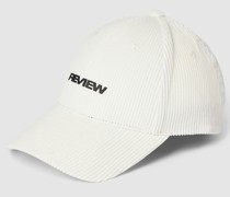 Basecap mit Label-Detail