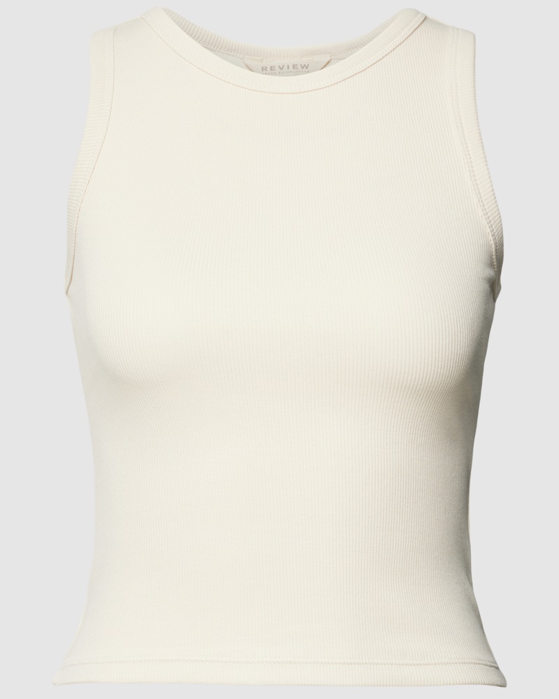 Review Damen Tanktop in Ripp-Optik Review Damen Tanktop in Ripp-Optik