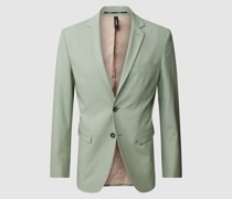 Slim Fit Sakko mit Reverskragen