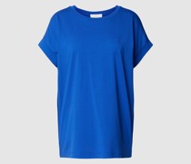 T-Shirt mit Label-Stitching Modell 'IDAARA'