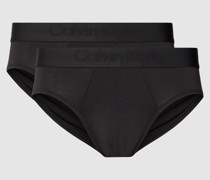 Slip mit elastischem Logo-Bund im 3er-Pack