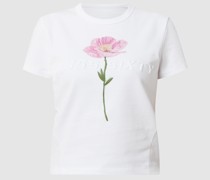 T-Shirt mit floralem Print