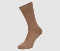 Socken mit elastischen Rippenbündchen Modell 'Family SO'