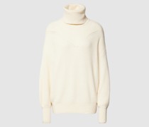Rollkragenpullover aus Viskose-Mix Modell 'Katia'